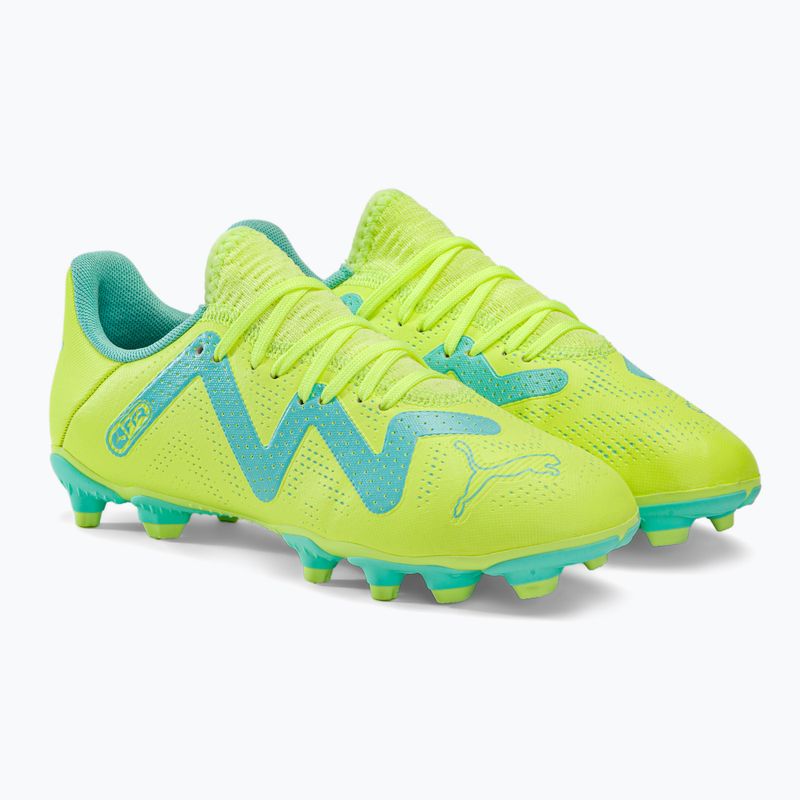 PUMA Future Play FG/AG ghete de fotbal pentru copii verde 107199 03 4