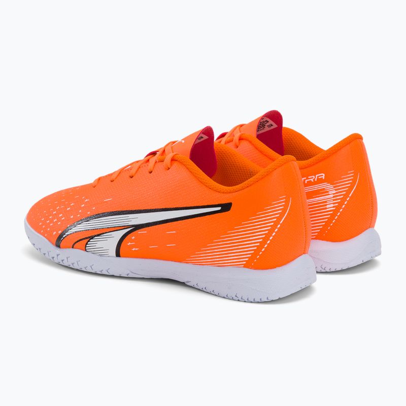 PUMA Ultra Play IT ghete de fotbal pentru copii portocaliu 107237 01 3