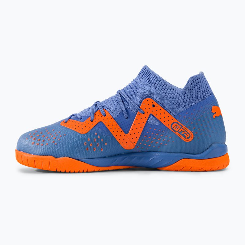 PUMA Future Match IT+Mid JR ghete de fotbal pentru copii albastru/portocaliu 107198 01 7
