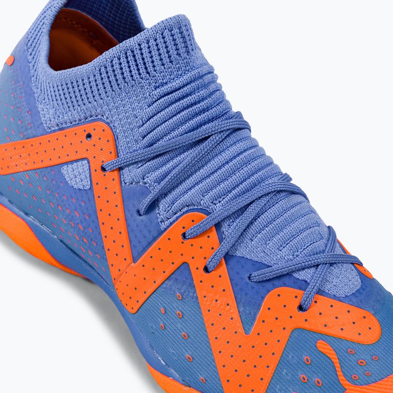 PUMA Future Match IT+Mid JR ghete de fotbal pentru copii albastru/portocaliu 107198 01 10