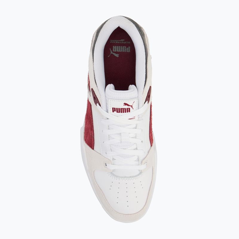 Încălțăminte pentru bărbați PUMA Slipstream Heritage puma white/team regal red/shadow gray 5