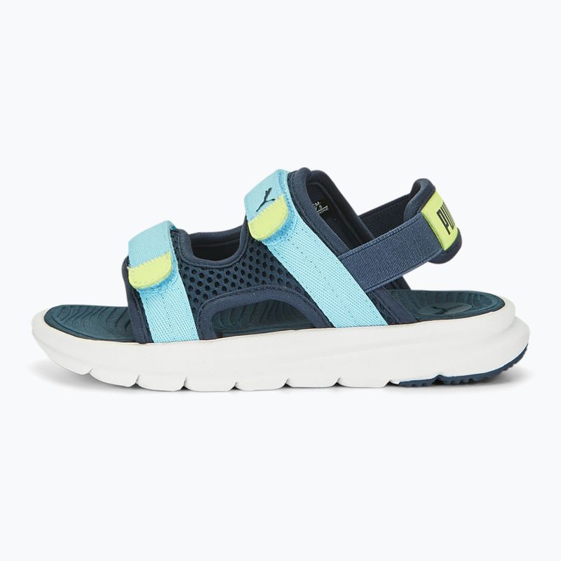 Sandale pentru copii  PUMA Evolve PS dark night/hero blue/lily pad 9