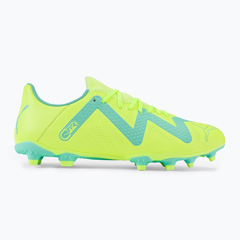 PUMA Future Play FG/AG ghete de fotbal pentru bărbați verde 107187 03 2
