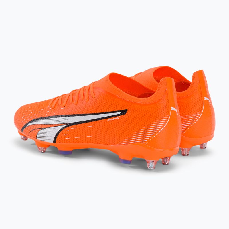 PUMA ghete de fotbal pentru bărbați Ultra Match MXSG portocaliu 107216 01 3
