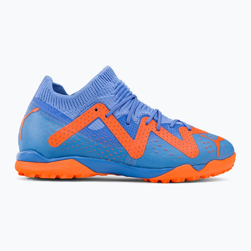 PUMA Future Match TT+Mid JR ghete de fotbal pentru copii albastru/portocaliu 107197 01 2