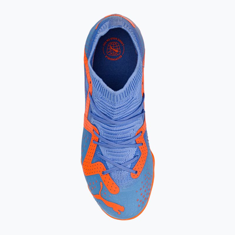 PUMA Future Match TT+Mid JR ghete de fotbal pentru copii albastru/portocaliu 107197 01 6