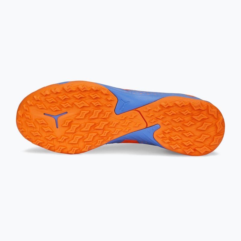 PUMA Future Match TT+Mid JR ghete de fotbal pentru copii albastru/portocaliu 107197 01 14