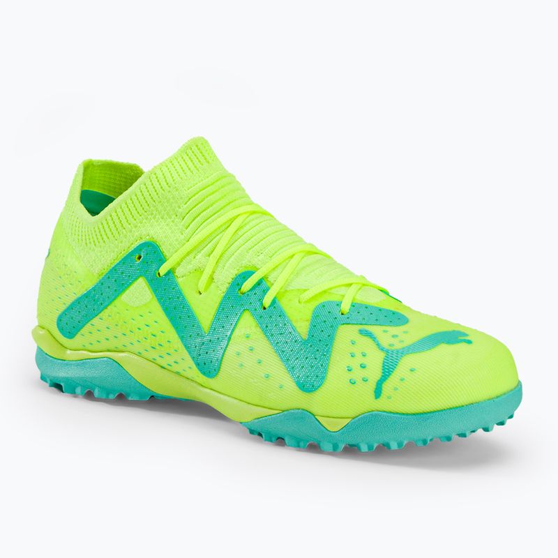 PUMA Future Match TT+Mid JR ghete de fotbal pentru copii verde 107197 03