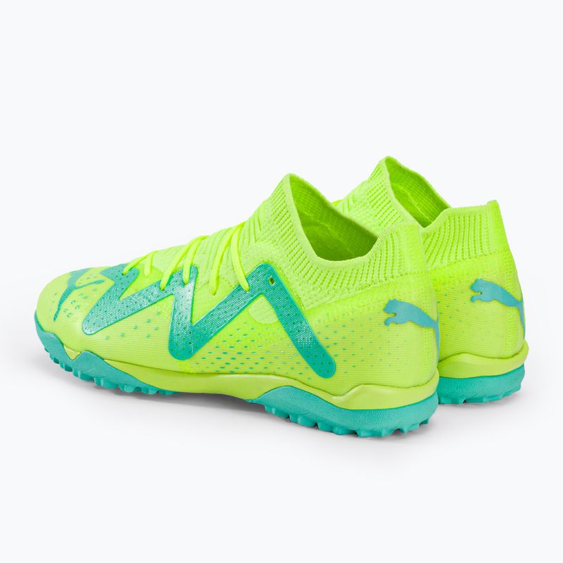 PUMA Future Match TT+Mid JR ghete de fotbal pentru copii verde 107197 03 3