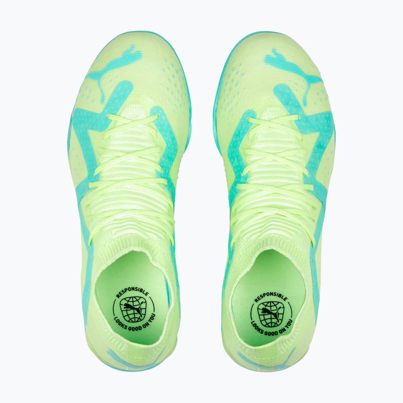 PUMA Future Match TT+Mid JR ghete de fotbal pentru copii verde 107197 03 13