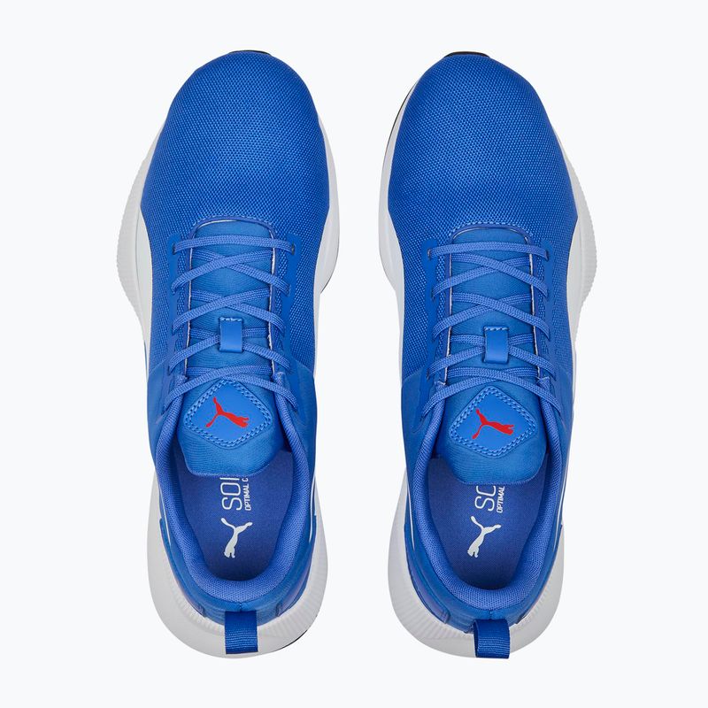 Pantofi de alergare pentru bărbați PUMA Flyer Runner Mesh albastru 195343 18 14