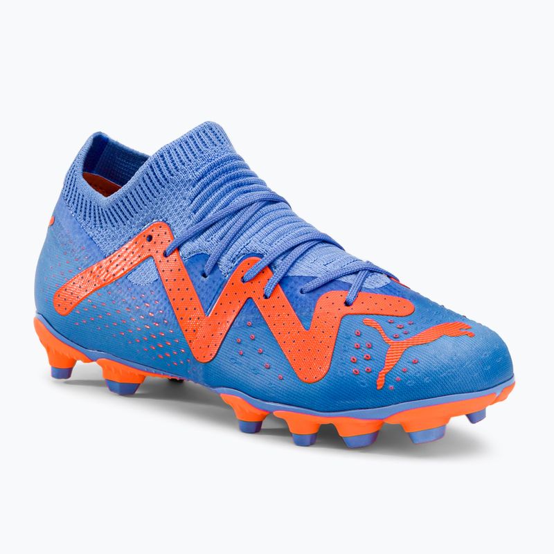 PUMA Future Match FG/AG JR ghete de fotbal pentru copii albastru/portocaliu 107195 01