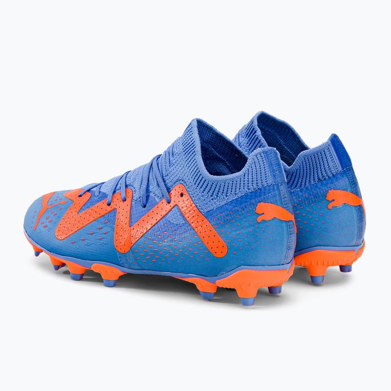 PUMA Future Match FG/AG JR ghete de fotbal pentru copii albastru/portocaliu 107195 01 3