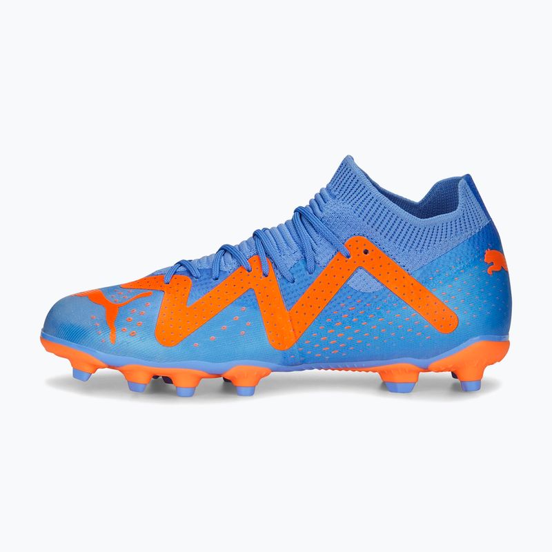 PUMA Future Match FG/AG JR ghete de fotbal pentru copii albastru/portocaliu 107195 01 10