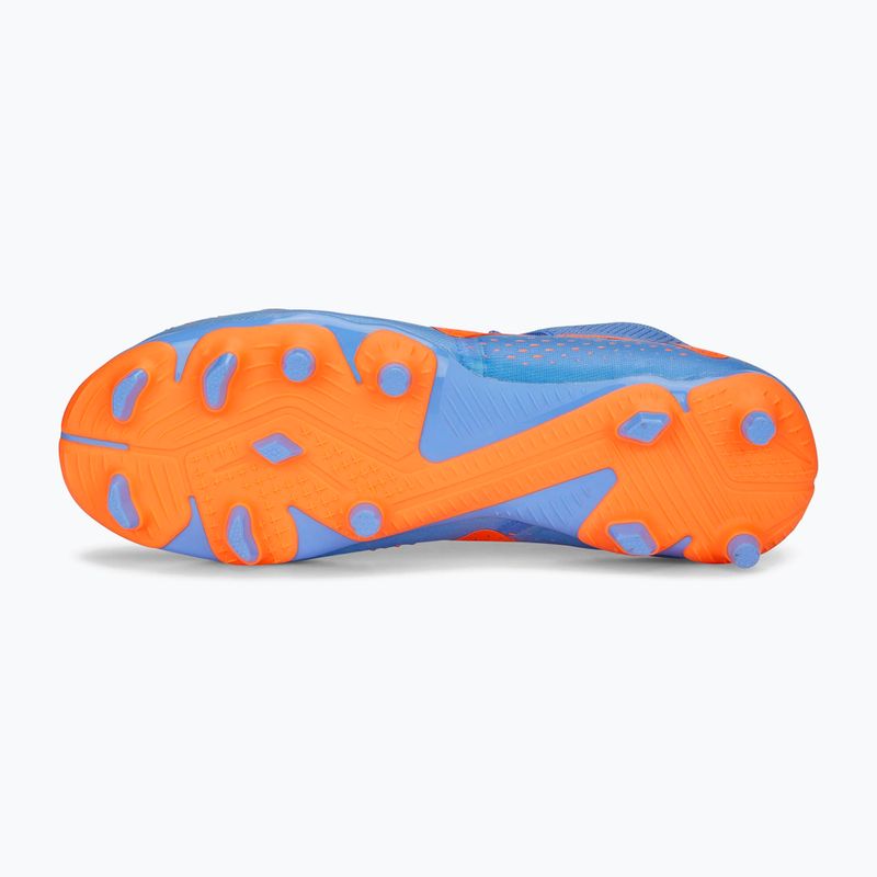 PUMA Future Match FG/AG JR ghete de fotbal pentru copii albastru/portocaliu 107195 01 14