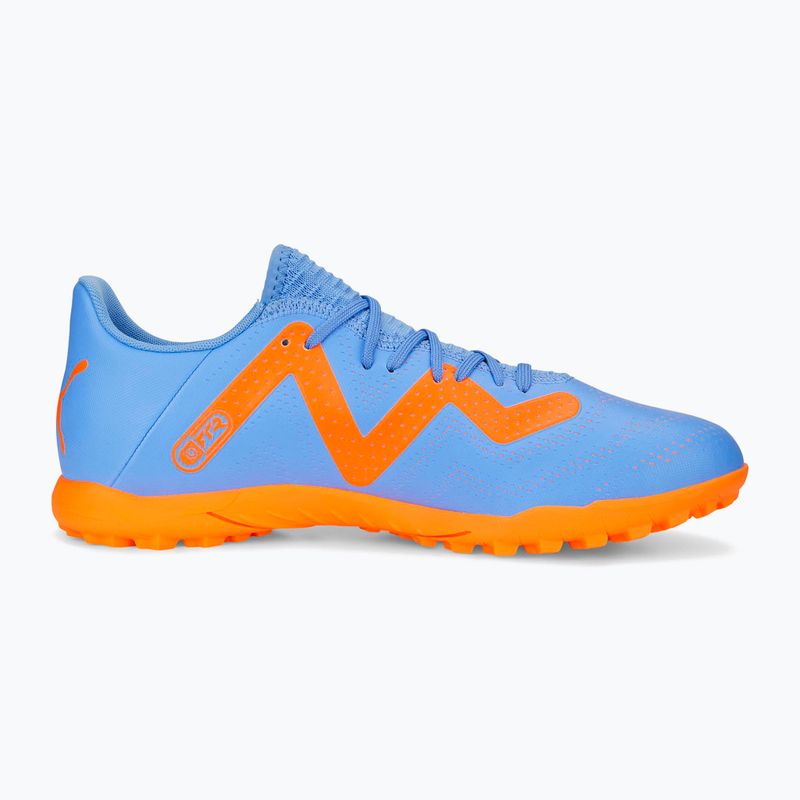PUMA Future Play TT ghete de fotbal pentru bărbați albastru/portocaliu 107191 01 12