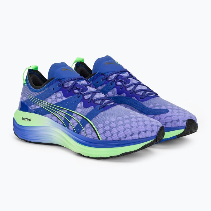 Pantofi de alergare pentru bărbați PUMA ForeverRun Nitro albastru 377757 02 4