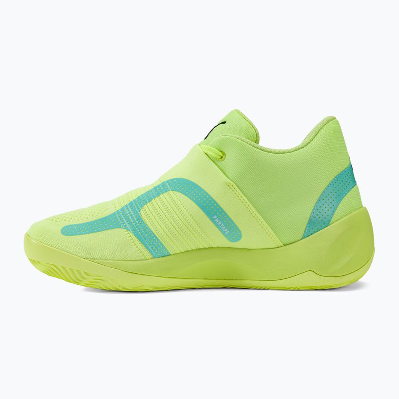 Pantofi de baschet pentru bărbați PUMA Rise Nitro fast yellow/electric peppermint 10