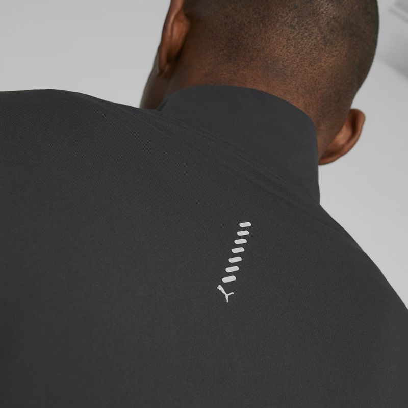 Bluză de alergat pentru bărbați PUMA Run Favorite 1/4 Zip black