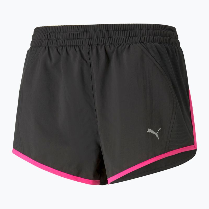 Pantaloni scurți de alergare pentru femei PUMA Run Favorite Velocity 3" negru 523178 51