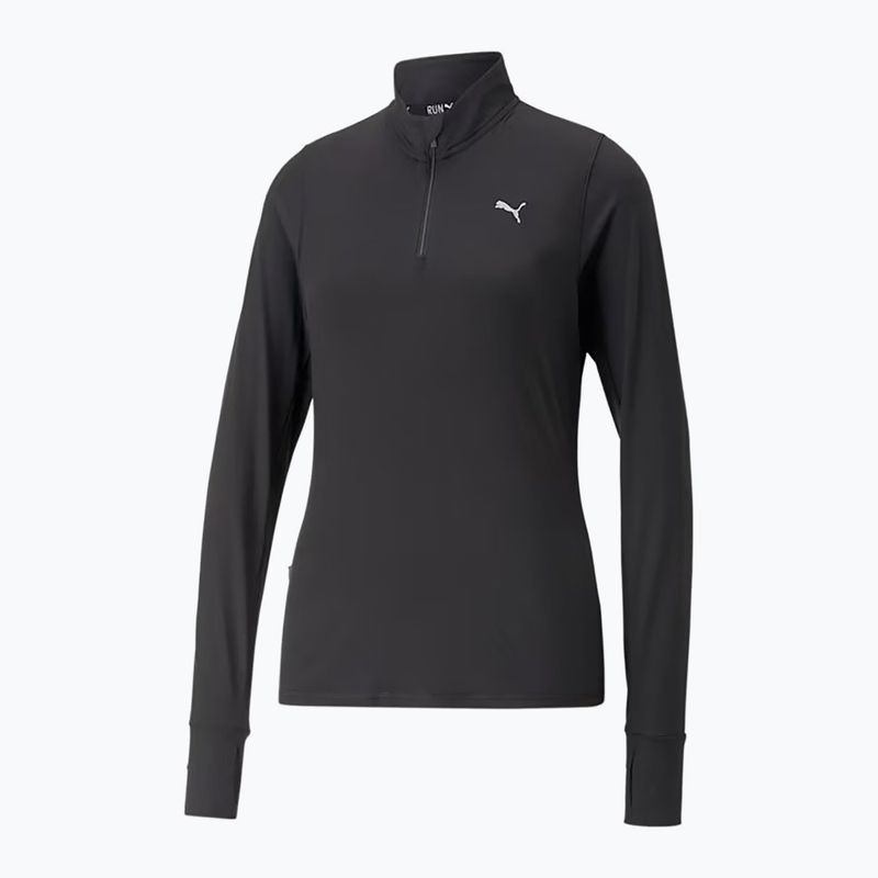 Bluză de alergat pentru femei PUMA Run Favorite 1/4 Zip puma black