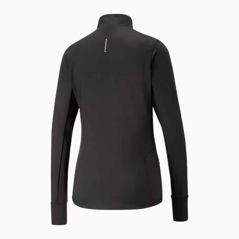 Bluză de alergat pentru femei PUMA Run Favorite 1/4 Zip puma black 2