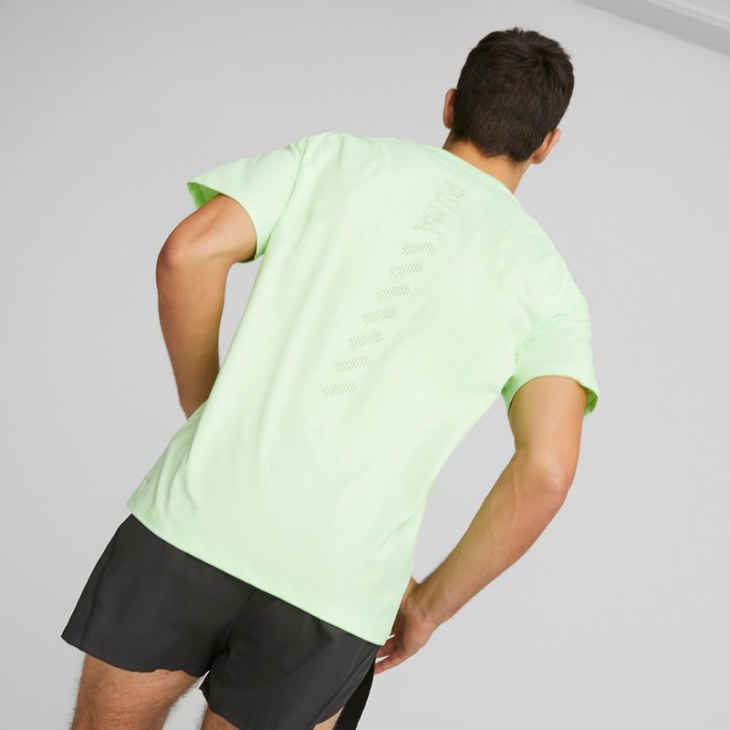 Cămașă de alergare pentru bărbați PUMA Run Cloudspun verde 523269 34 4