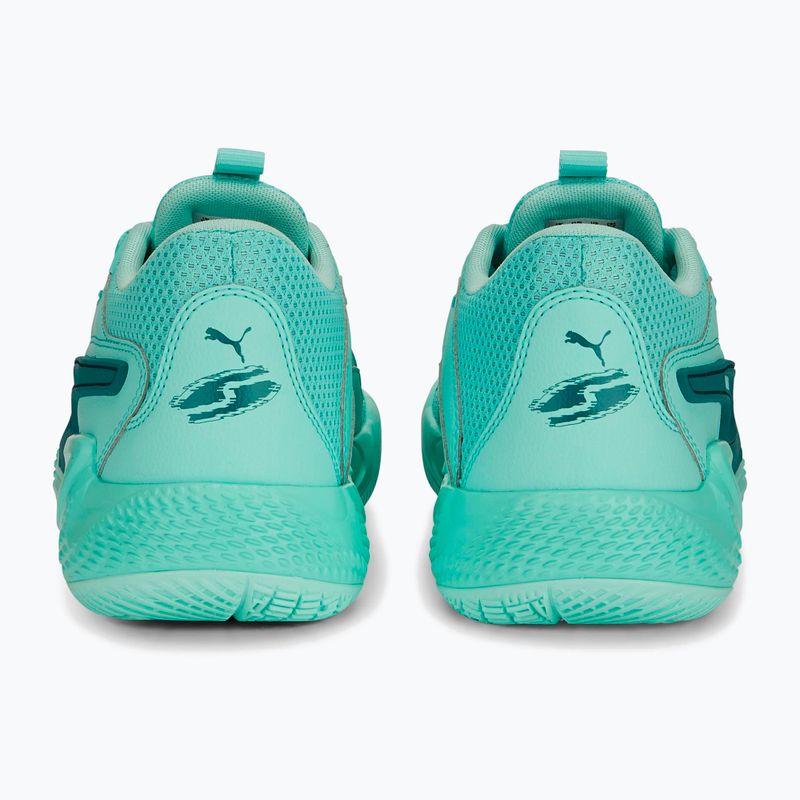 Pantofi de baschet pentru bărbați PUMA Court Rider electric peppermint/green lagoon 12
