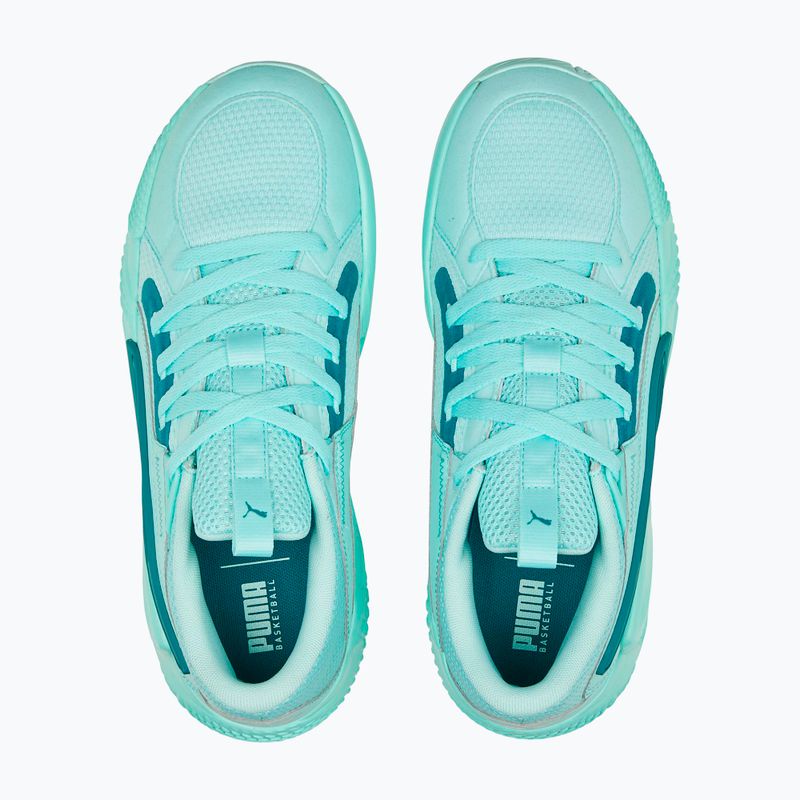 Pantofi de baschet pentru bărbați PUMA Court Rider electric peppermint/green lagoon 14