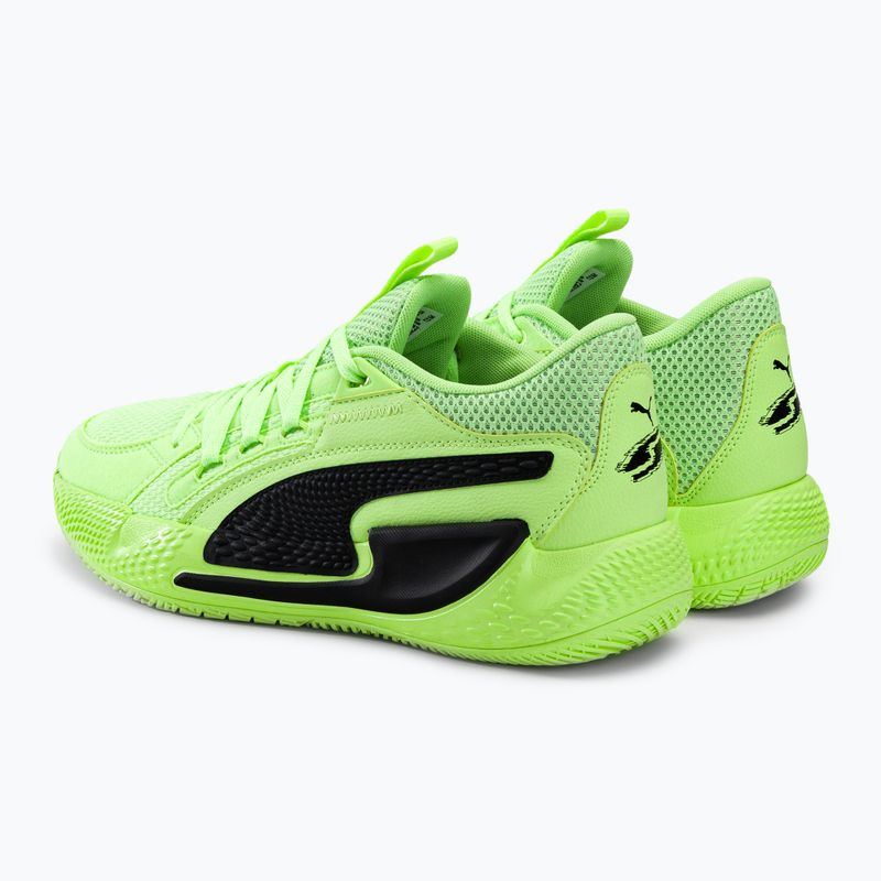 Pantofi de baschet pentru bărbați PUMA Court Rider Chaos verde 378269 01 6