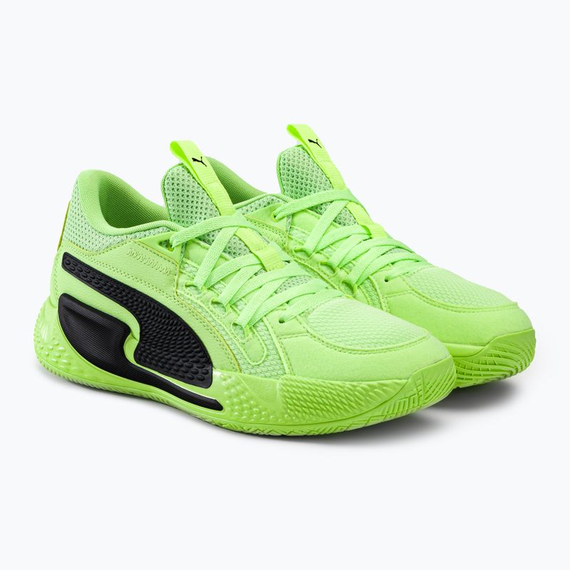 Pantofi de baschet pentru bărbați PUMA Court Rider Chaos verde 378269 01 7