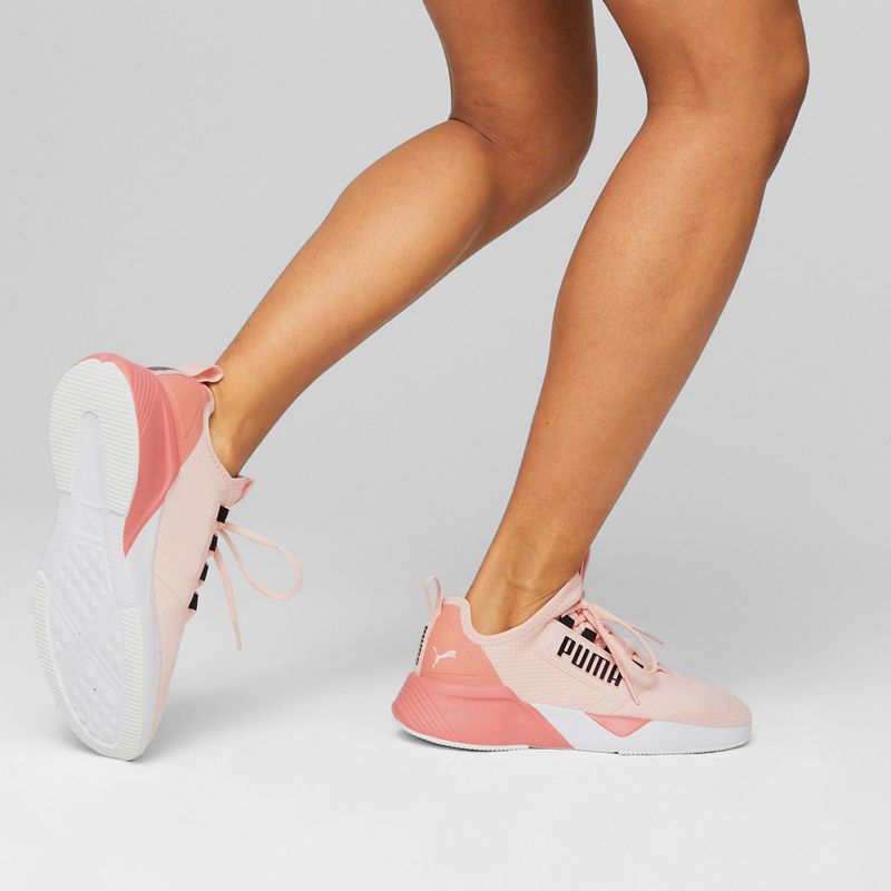 Pantofi de alergare pentru femei PUMA Retaliate Mesh rose dust/hibiscus flower/puma black 16