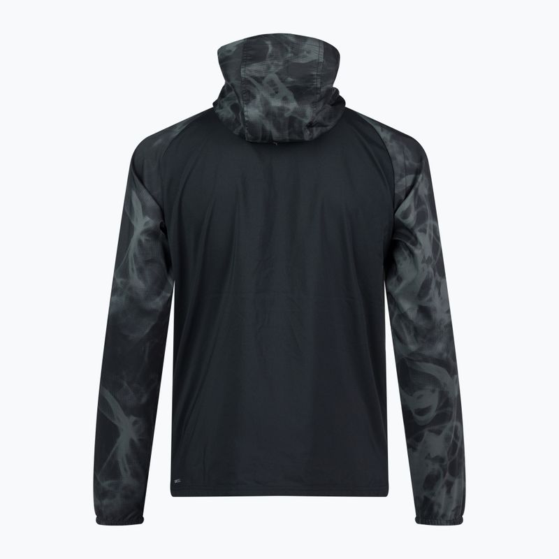 Jachetă de alergare pentru bărbați PUMA Run Favorite Aop Woven negru 523389 01 2