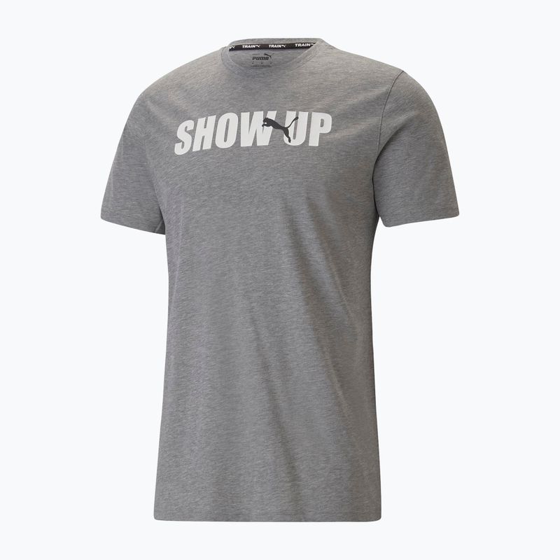 Tricoul de antrenament PUMA Performance pentru bărbați Tricou de antrenament Grafic gri 523236 03