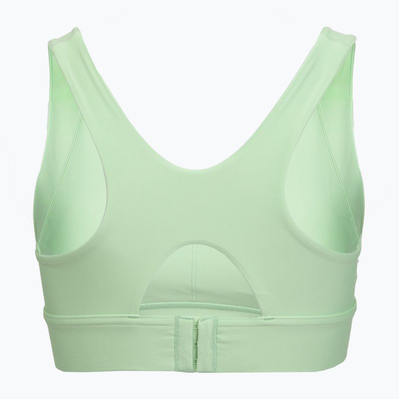Sutien de alergare Puma High Impact Ultraform Running Bra green/silver 2