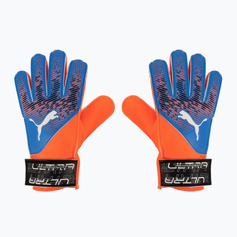 Mănușă de portar PUMA Ultra Grip 4 RC ultra orange/blue glimmer