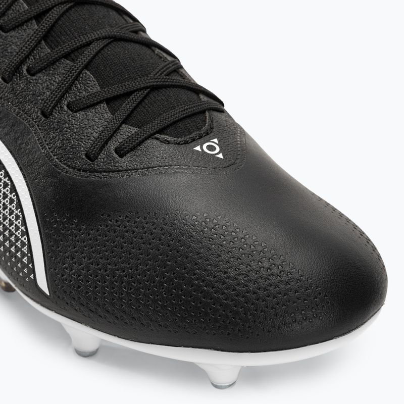 Ghete de fotbal pentru bărbați PUMA King Pro MXSG puma negru/puma alb 7