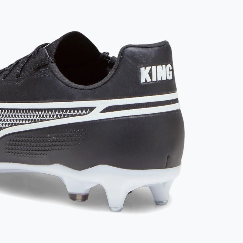 Ghete de fotbal pentru bărbați PUMA King Pro MXSG puma negru/puma alb 13