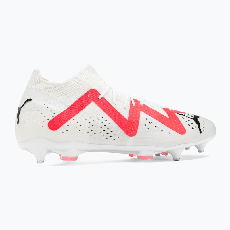 PUMA Future Match MXSG cizme de fotbal pentru bărbați puma alb/puma negru/fire orchid 2