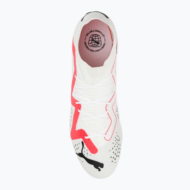 PUMA Future Match MXSG cizme de fotbal pentru bărbați puma alb/puma negru/fire orchid 6