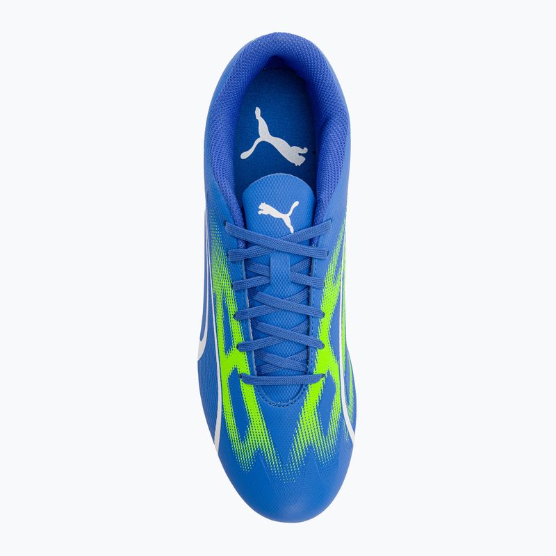 Ghete de fotbal pentru bărbați PUMA Ultra Play FG/AG ultra blue/puma white/pro green 6