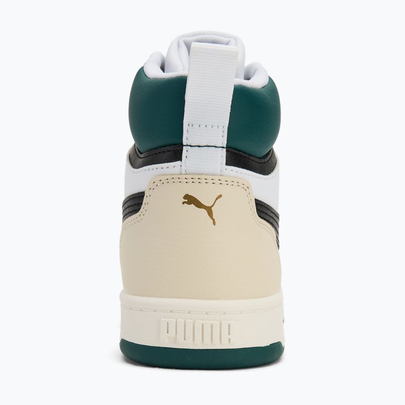 Încălțăminte PUMA Caven 2.0 Mid puma white/puma black/alpine snow/warm white/gold 6