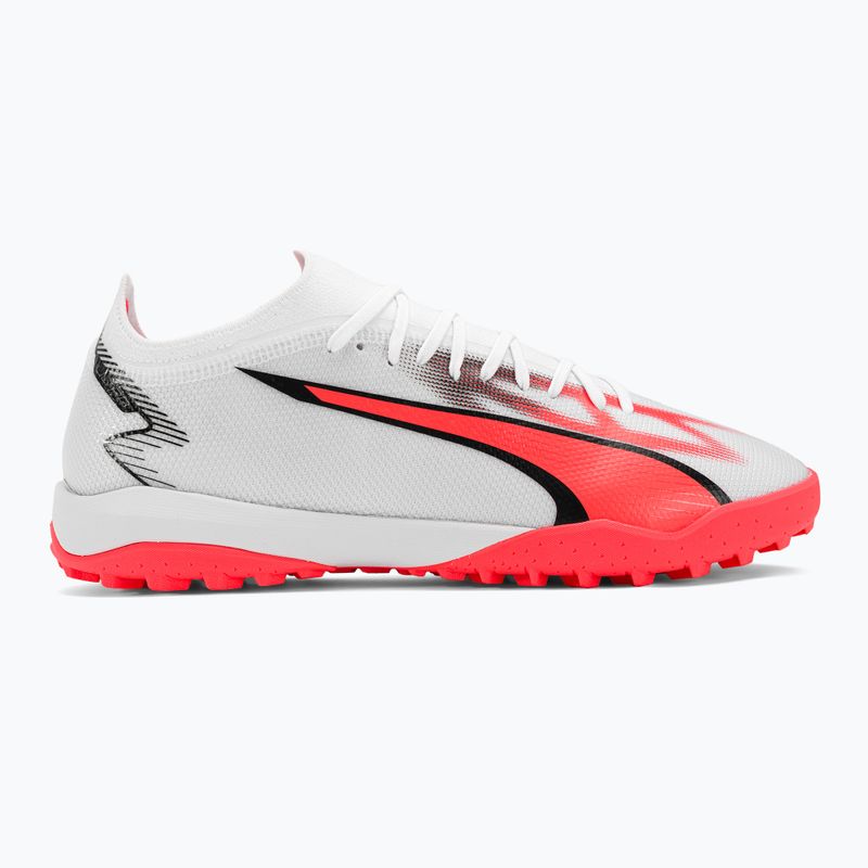 PUMA Ultra Match TT cizme de fotbal pentru bărbați puma alb/puma negru/fire orchid 4