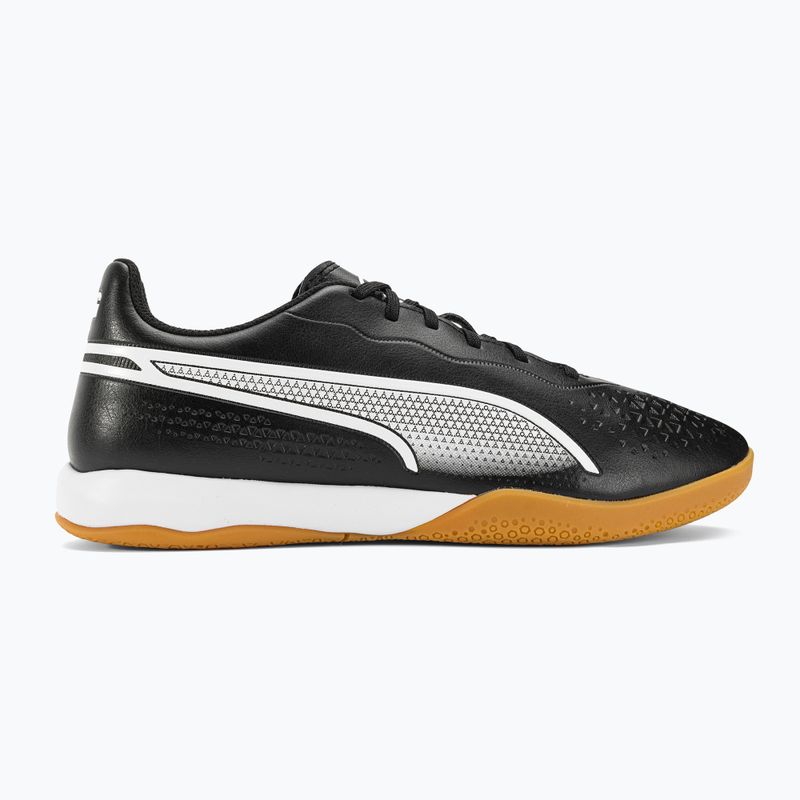 PUMA King Match IT ghete de fotbal pentru bărbați puma negru/puma alb 2