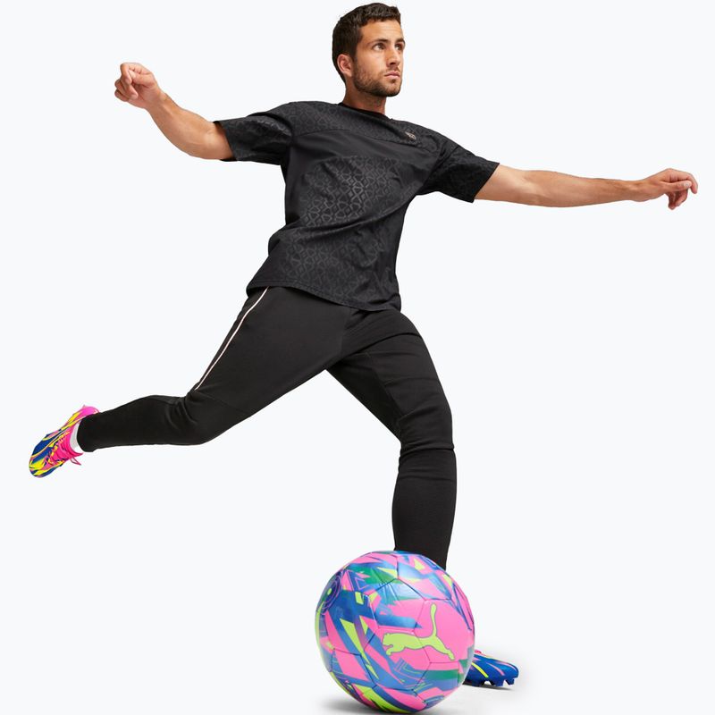 Cizme de fotbal pentru bărbați PUMA Ultra Ultimate Energy FG/AG roz luminos/albastru ultra/galben alertă 17