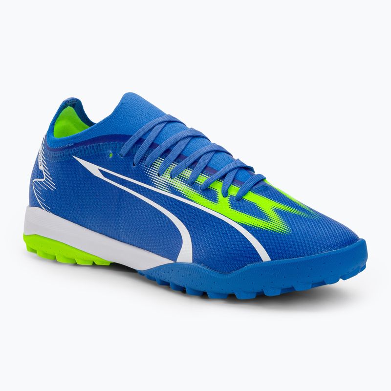 PUMA ghete de fotbal pentru bărbați Ultra Match TT ultra blue/puma white/pro green