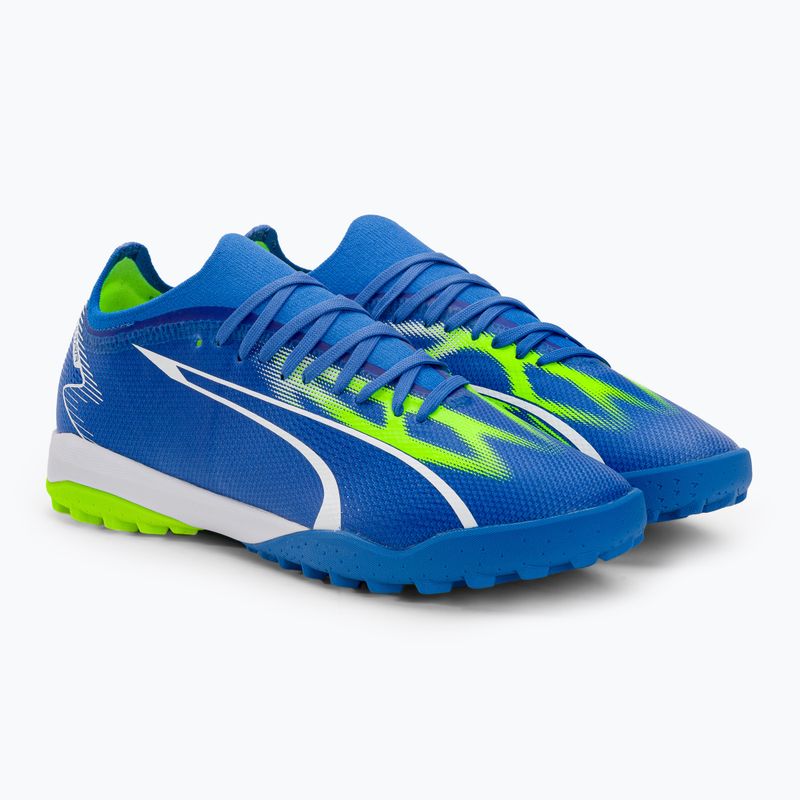 PUMA ghete de fotbal pentru bărbați Ultra Match TT ultra blue/puma white/pro green 4