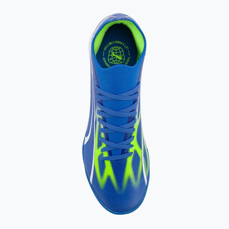 PUMA ghete de fotbal pentru bărbați Ultra Match TT ultra blue/puma white/pro green 6