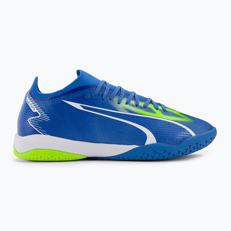 Ghete de fotbal PUMA Ultra Match IT pentru bărbați ultra blue/puma white/pro green 2