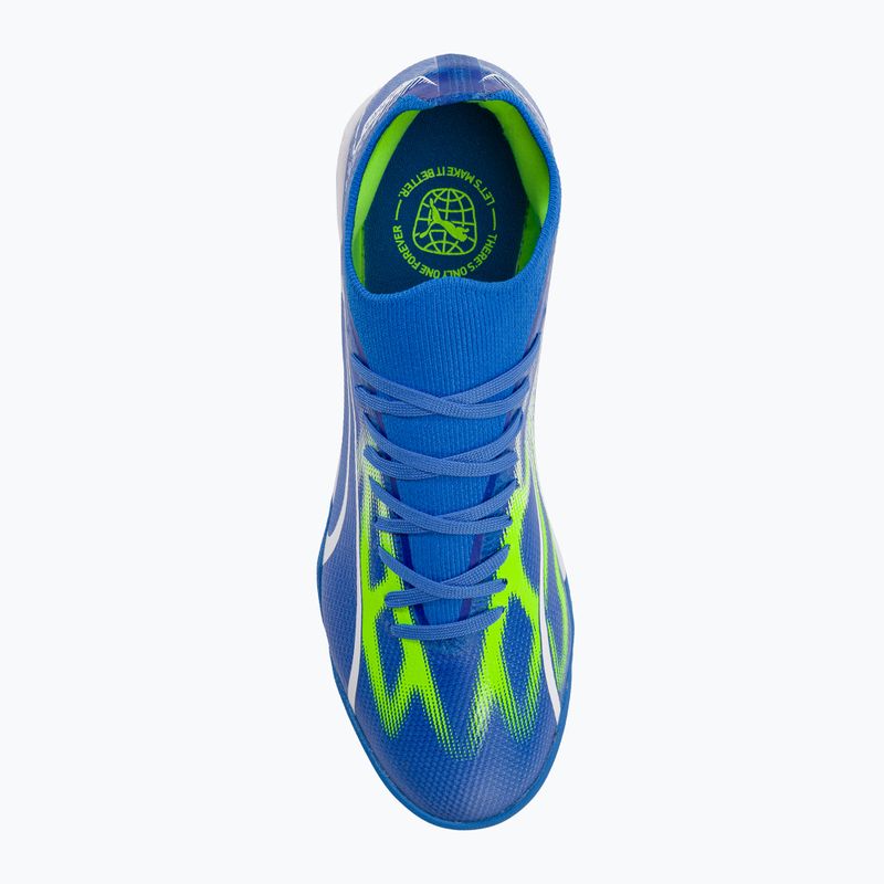 Ghete de fotbal PUMA Ultra Match IT pentru bărbați ultra blue/puma white/pro green 6